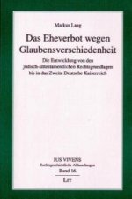 Das Eheverbot wegen Glaubensverschiedenheit