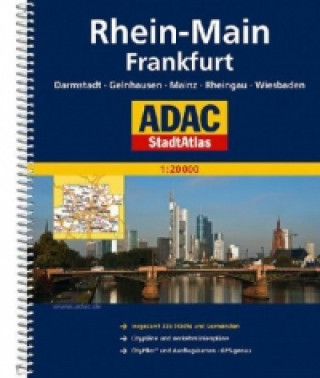 ADAC Stadtatlas Rhein-Main/Frankfurt 1:20 000