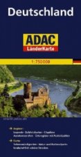 NĚMECKO DEUTSCHLAND 1:750 000