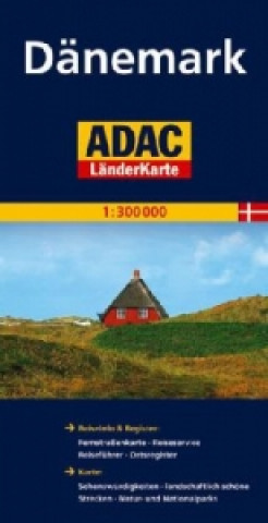 ADAC Länderkarte Dänemark 1:300.000