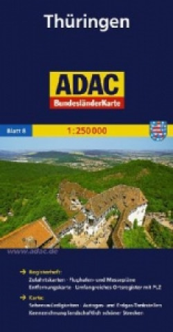 ADAC Karte Thüringen