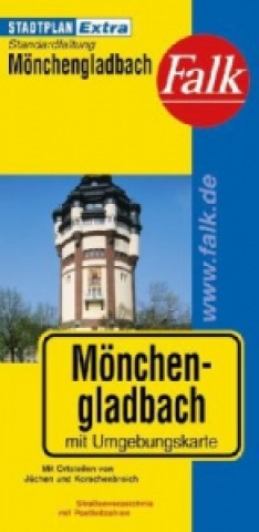 Falk Stadtplan Extra Mönchengladbach 1:19.500