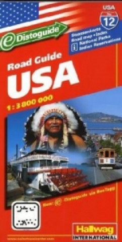 Hallwag USA Road Guide USA