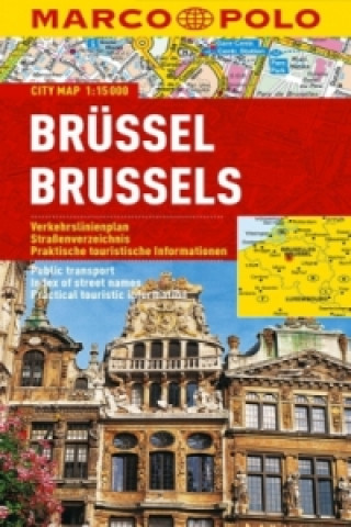 MARCO POLO Cityplan Brüssel 1:15.000. Brussels