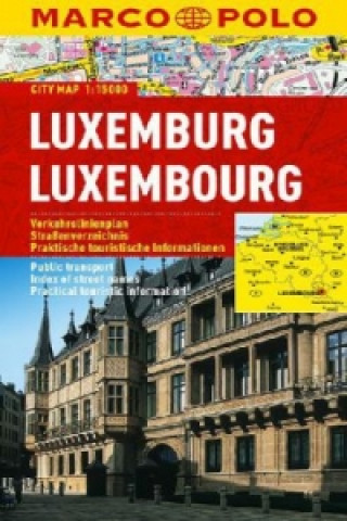 Marco Polo Citymap Luxemburg. Luxembourg