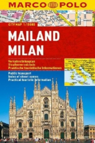 Marco Polo Citymap Mailand. Milan / Milano