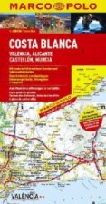 ŠPANĚLSKO COSTA BLANCA,VALENCIA, ALICANTE, CASTELLÓN, MURCIA 1:200 000