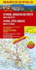 Marco Polo Karte Istrien, Kroatische Küste, Nord und Mitte. Istrie, Cote Croate, Nord et Centre. Istra, Hrvatska Obala, Sjeverie i Sredina.Istria, Cro
