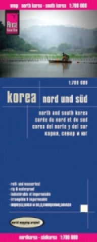 Korea, Nord und Süd. North and South Korea. Corée du nord et du sud; Corea del norte  y del sur