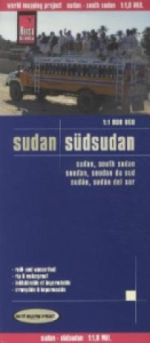 Sudan, Südsudan. Sudan, South Sudan. Saudan, Saudan du Sud; Sudán, Sudán del sur