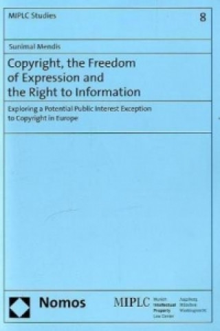 Copyright, the Freedom of Expression and the Right to Information