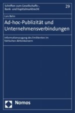 Ad-hoc-Publizität und Unternehmensverbindungen