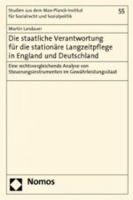 Die staatliche Verantwortung für die stationäre Langzeitpflege in England und Deutschland