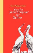 altes Storchenpaar auf Reisen