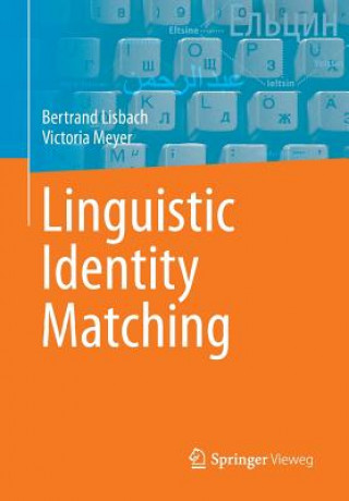 Linguistic Identity Matching