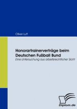 Honorartrainervertrage beim Deutschen Fussball Bund