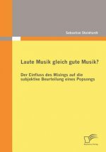 Laute Musik gleich gute Musik? Der Einfluss des Mixings auf die subjektive Beurteilung eines Popsongs