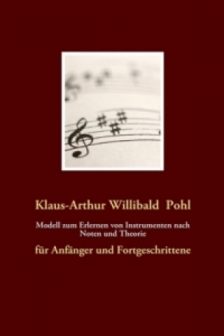 Modell zum Erlernen von Instrumenten nach Noten und Theorie