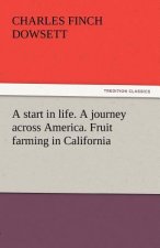 Start in Life. a Journey Across America. Fruit Farming in California