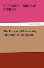 History of University Education in Maryland