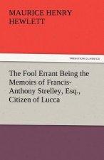 Fool Errant Being the Memoirs of Francis-Anthony Strelley, Esq., Citizen of Lucca