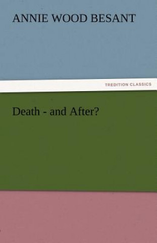 Death-And After?