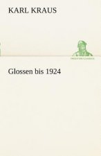 Glossen Bis 1924