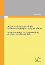 Lautsprachlich-hoergerichtete Fruhfoerderung hoergeschadigter Kinder
