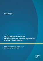 Einfluss des neuen Beschaftigtendatenschutzgesetzes auf die Unternehmen