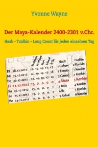 Der Maya-Kalender 2400-2301 v.Chr.