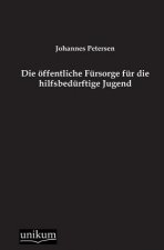 Offentliche Fursorge Fur Die Hilfsbedurftige Jugend