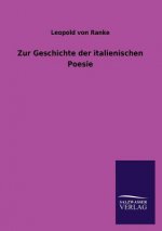 Zur Geschichte der italienischen Poesie