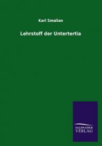 Lehrstoff der Untertertia