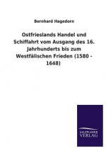 Ostfrieslands Handel und Schiffahrt vom Ausgang des 16. Jahrhunderts bis zum Westfalischen Frieden (1580 - 1648)