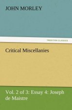 Critical Miscellanies (Vol. 2 of 3) Essay 4