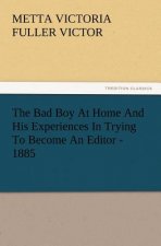 Bad Boy At Home And His Experiences In Trying To Become An Editor - 1885