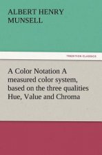 Color Notation A measured color system, based on the three qualities Hue, Value and Chroma