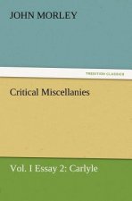 Critical Miscellanies, Vol. I Essay 2