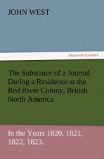 Substance of a Journal During a Residence at the Red River Colony, British North America and Frequent Excursions Among the North-West American Ind