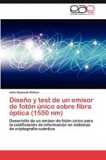 Diseno y Test de Un Emisor de Foton Unico Sobre Fibra Optica (1550 NM)