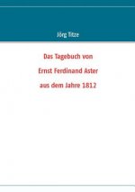 Tagebuch von Ernst Ferdinand Aster aus dem Jahre 1812