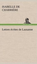 Lettres ecrites de Lausanne
