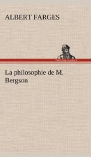 philosophie de M. Bergson