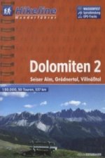 Hikeline Wanderführer Dolomiten. Bd.2