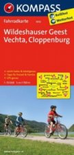 KOMPASS Fahrradkarte Wildeshauser Geest - Vechta - Cloppenburg