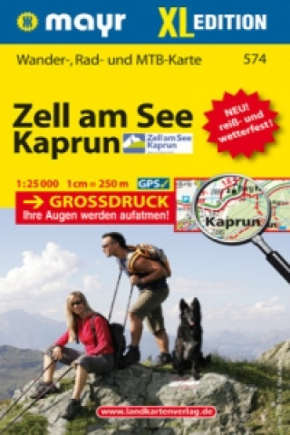 Mayr Karte Zell am See, Kaprun