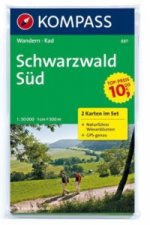 Schwarzwald Süd, 2 Bl. m. Kompass Naturführer Wiesenblumen