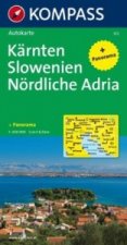 Kärnten, Slowenien, Nördliche Adria. Carinzia, Slovenia, Alto Adriatico