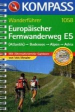 Kompass Wanderführer Europäischer Fernwanderweg E 5