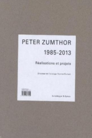 Peter Zumthor, französische Ausgabe